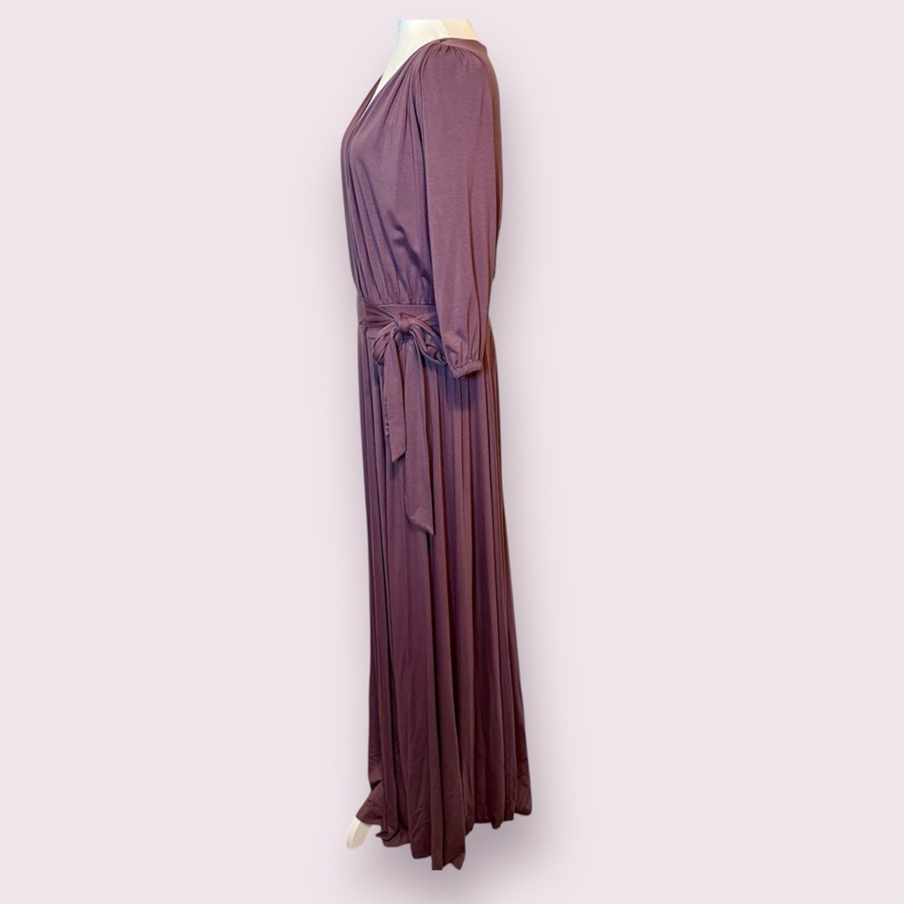 Rachel Pally Long Maxi Caftan Wrap Dress Purple Size Small - Picture 6 of 16